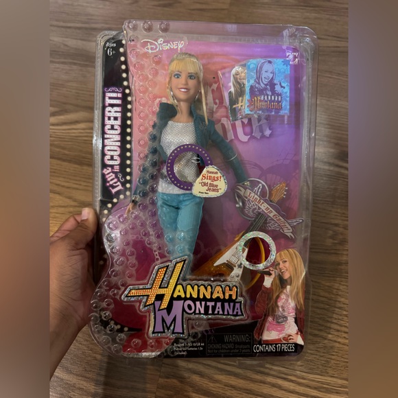 Disney Other - Disney Hannah Montana Live Concert Doll with Blue Jeans